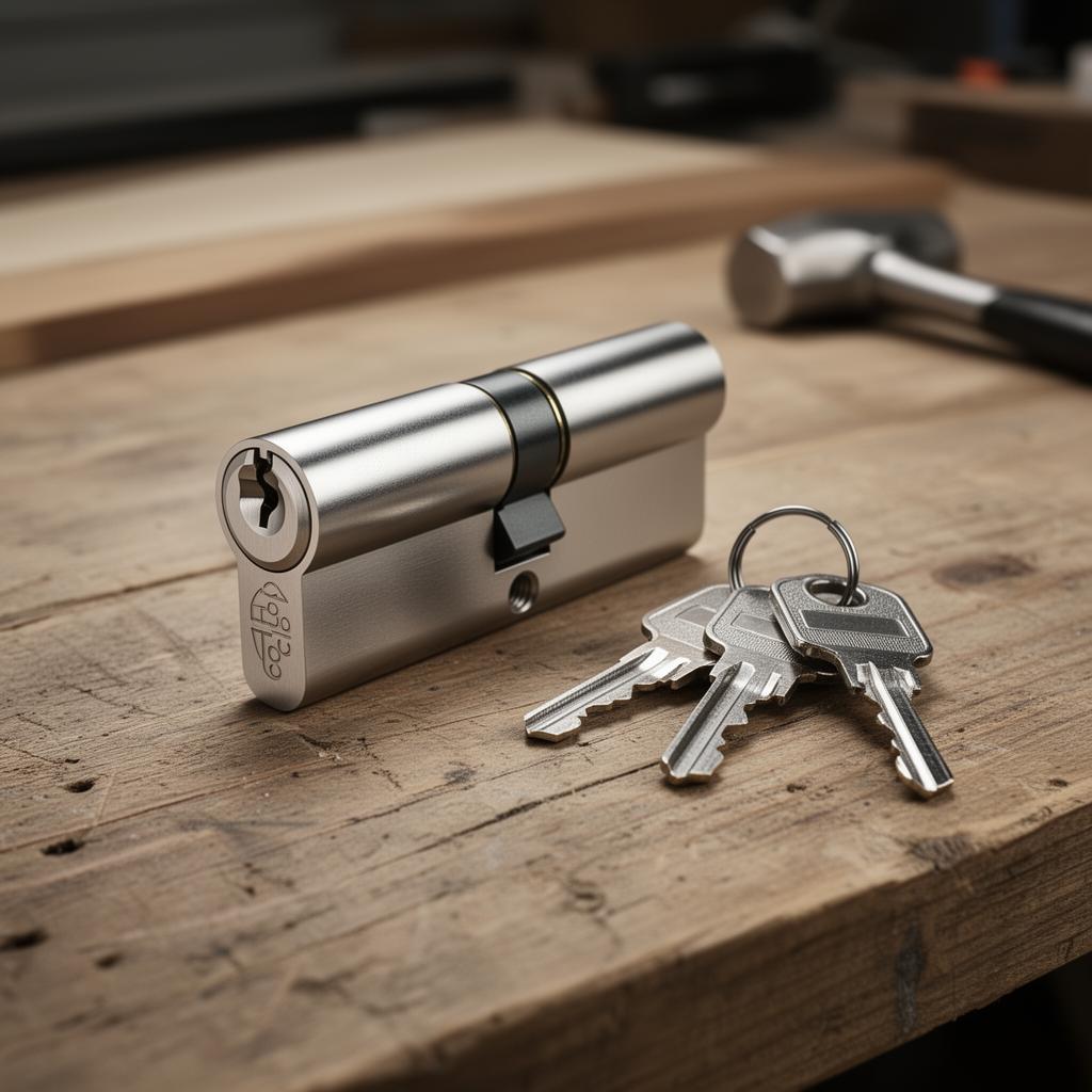 Anti-snap high security euro cylinder